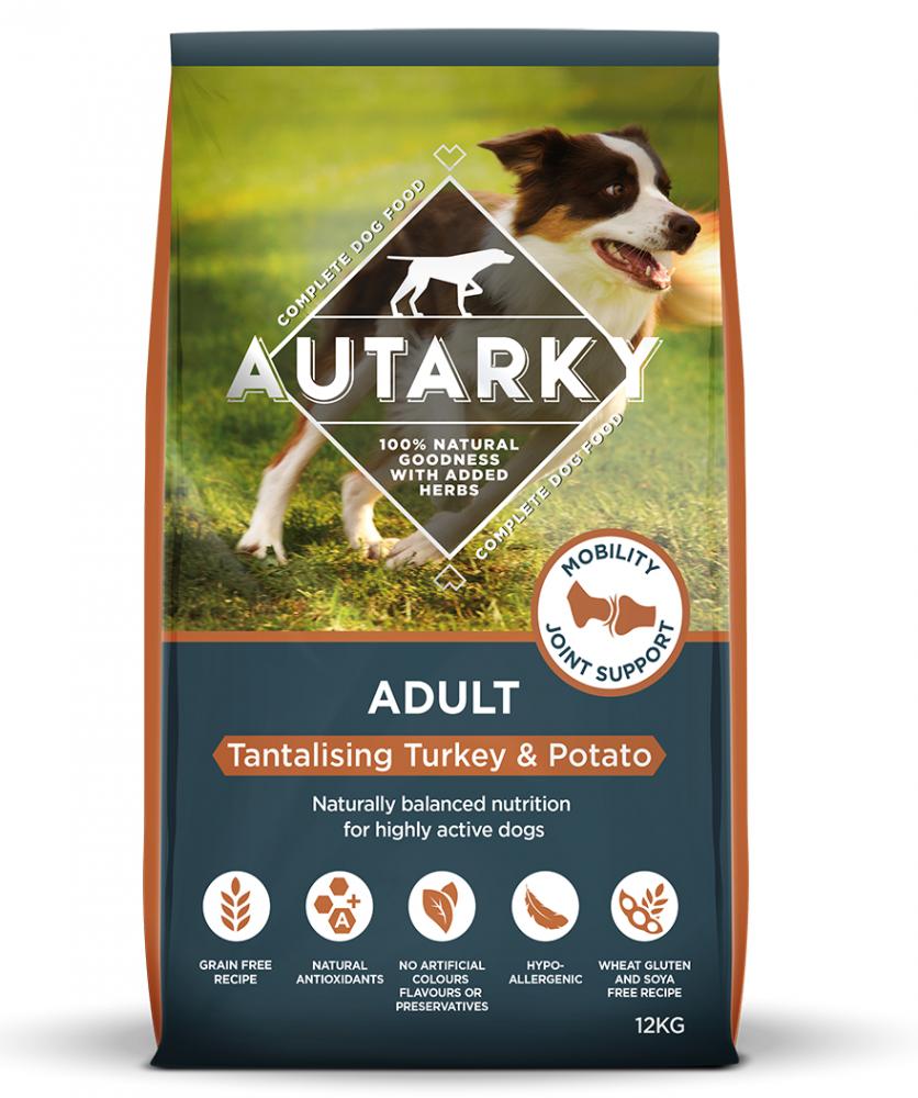 Autarky Adult Tantalising Turkey Grain Free Dry Dog Food - 2Kg